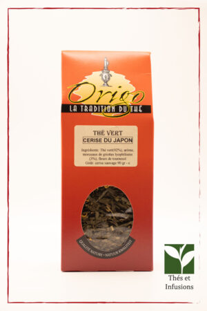 Thé vert aromatisé " cerise "