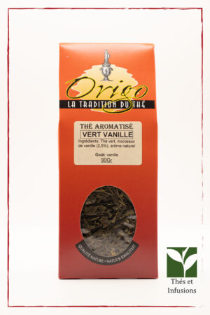 Thé vert à la vanille